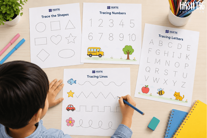 Tracing Worksheets for Preschoolers: Writing Skills