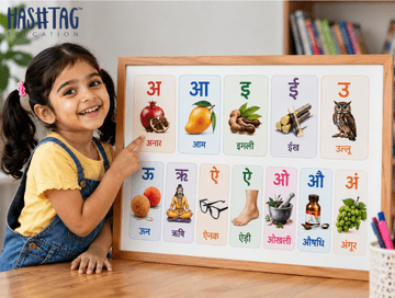Hindi Vowels for Kids: Hashtag Education Guide