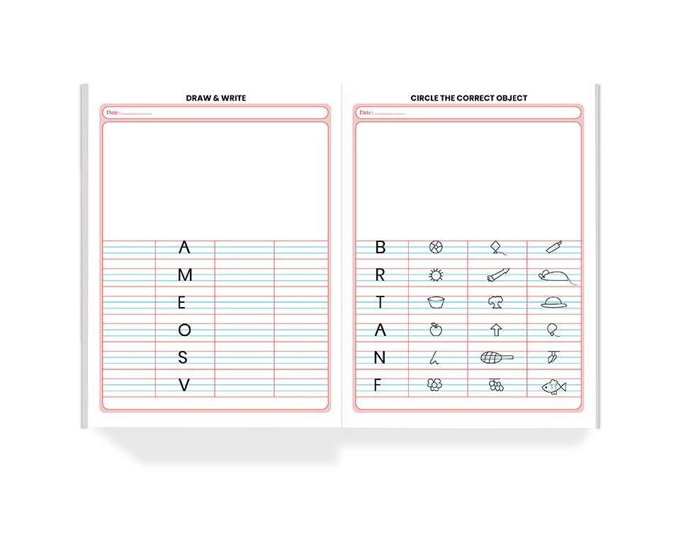 Hashtag Education A to Z Alphabet Workbook for Kids | English Letter Tracing, Writing Practice & Activities | Early Learning Book (18 x 24 cm) - Hashtag Education