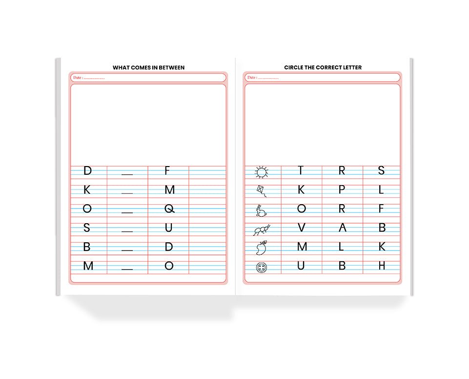 Hashtag Education A to Z Alphabet Workbook for Kids | English Letter Tracing, Writing Practice & Activities | Early Learning Book (18 x 24 cm) - Hashtag Education