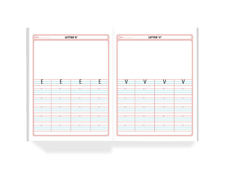 Hashtag Education A to Z Alphabet Workbook for Kids | English Letter Tracing, Writing Practice & Activities | Early Learning Book (18 x 24 cm) - Hashtag Education