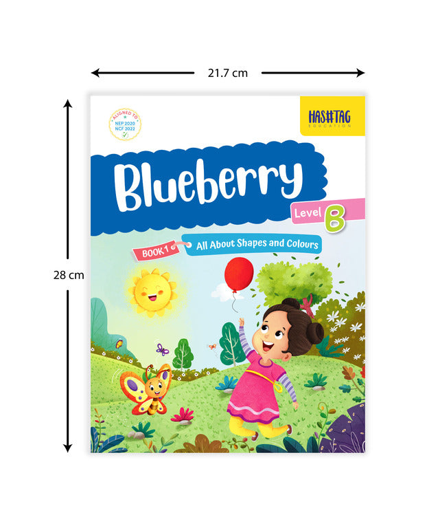 All about Shapes and Colors: Term 1 Book (LKG)