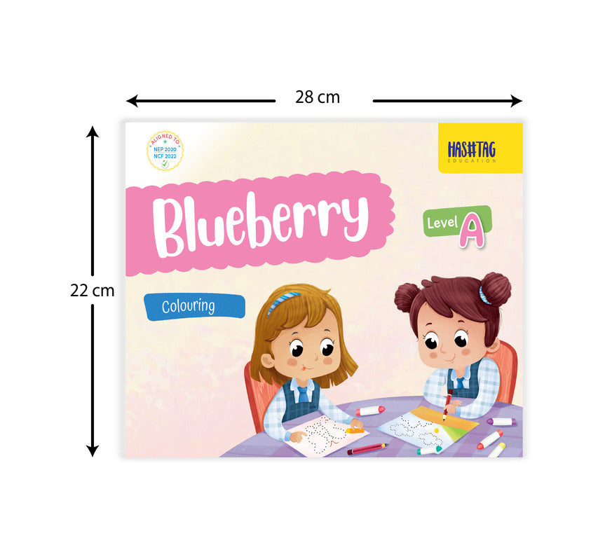 Blueberry Level-A Colouring