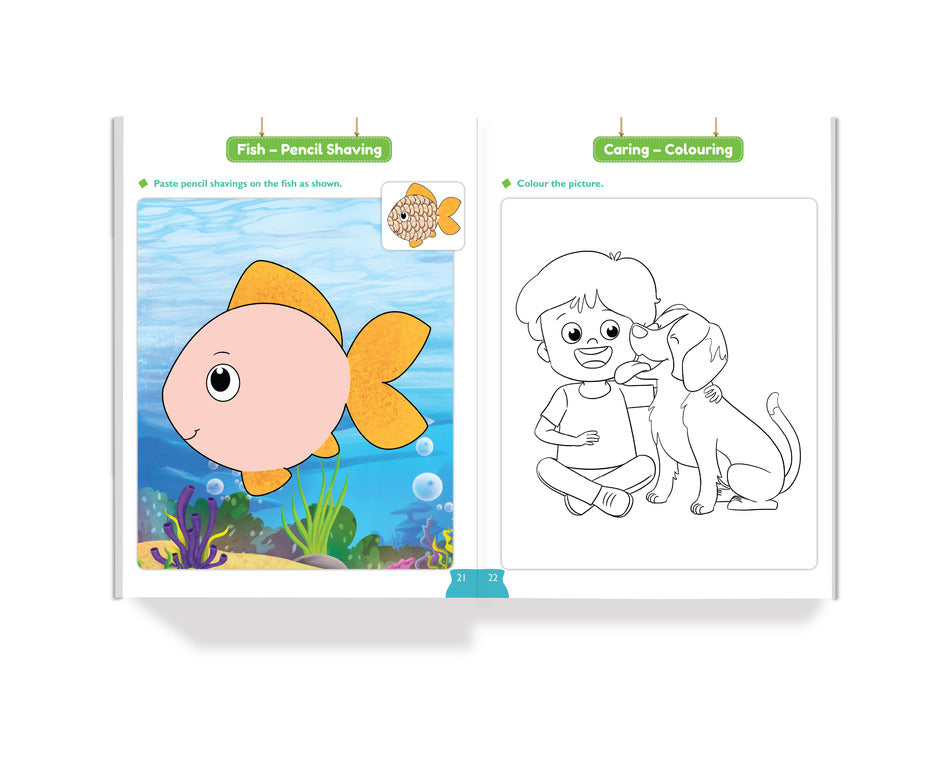 Blueberry Level-C Art & Activity
