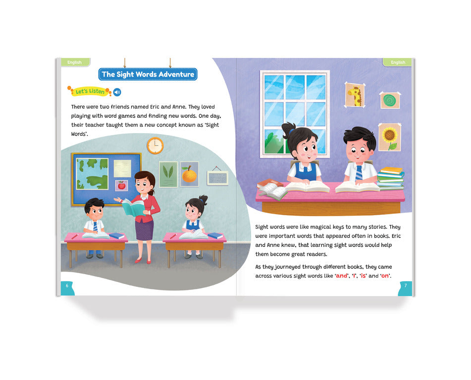 All about shapes and colors: Term 1 Book (UKG)