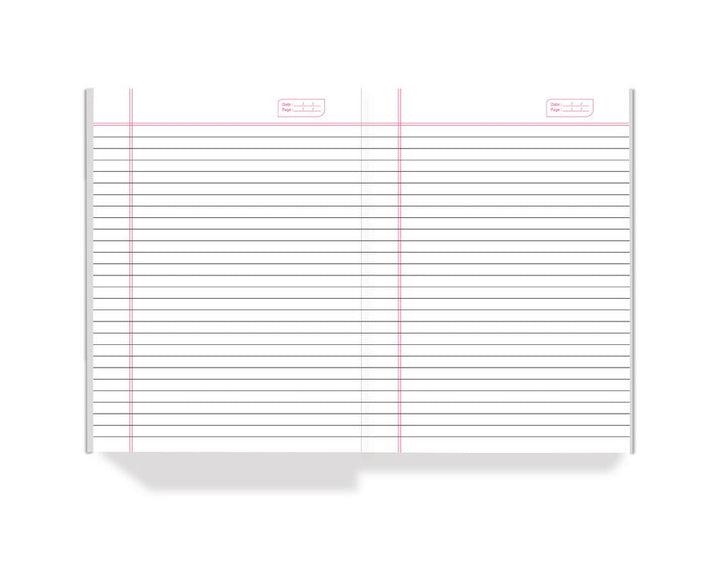 Hashtag Color Series Notebook Combo | Set of 3 – Purple, Yellow &amp; Pink (18.0 x 24.0 cm) - Hashtag Education
