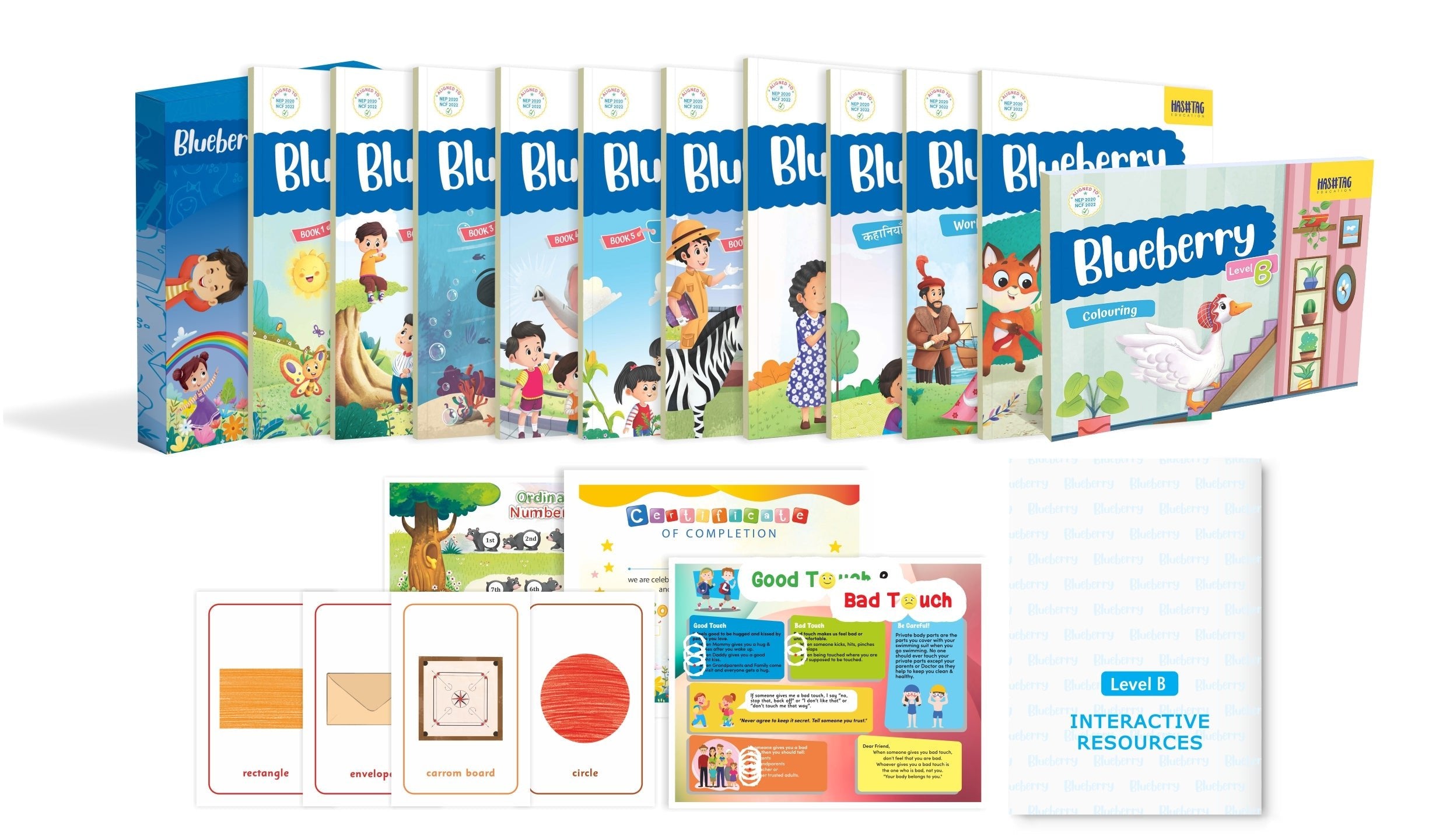Box Set level B (3-4 years) Best Nursery Books for 3–4 Year Old's